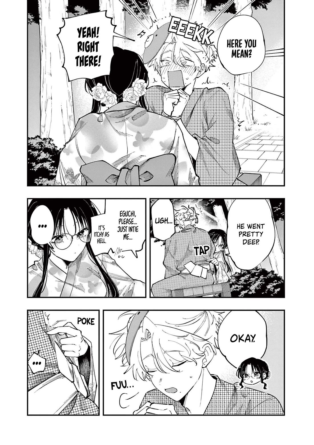 The Person Sitting Next to Me Looking at Me with Perverted Eyes chapter 87 page 3