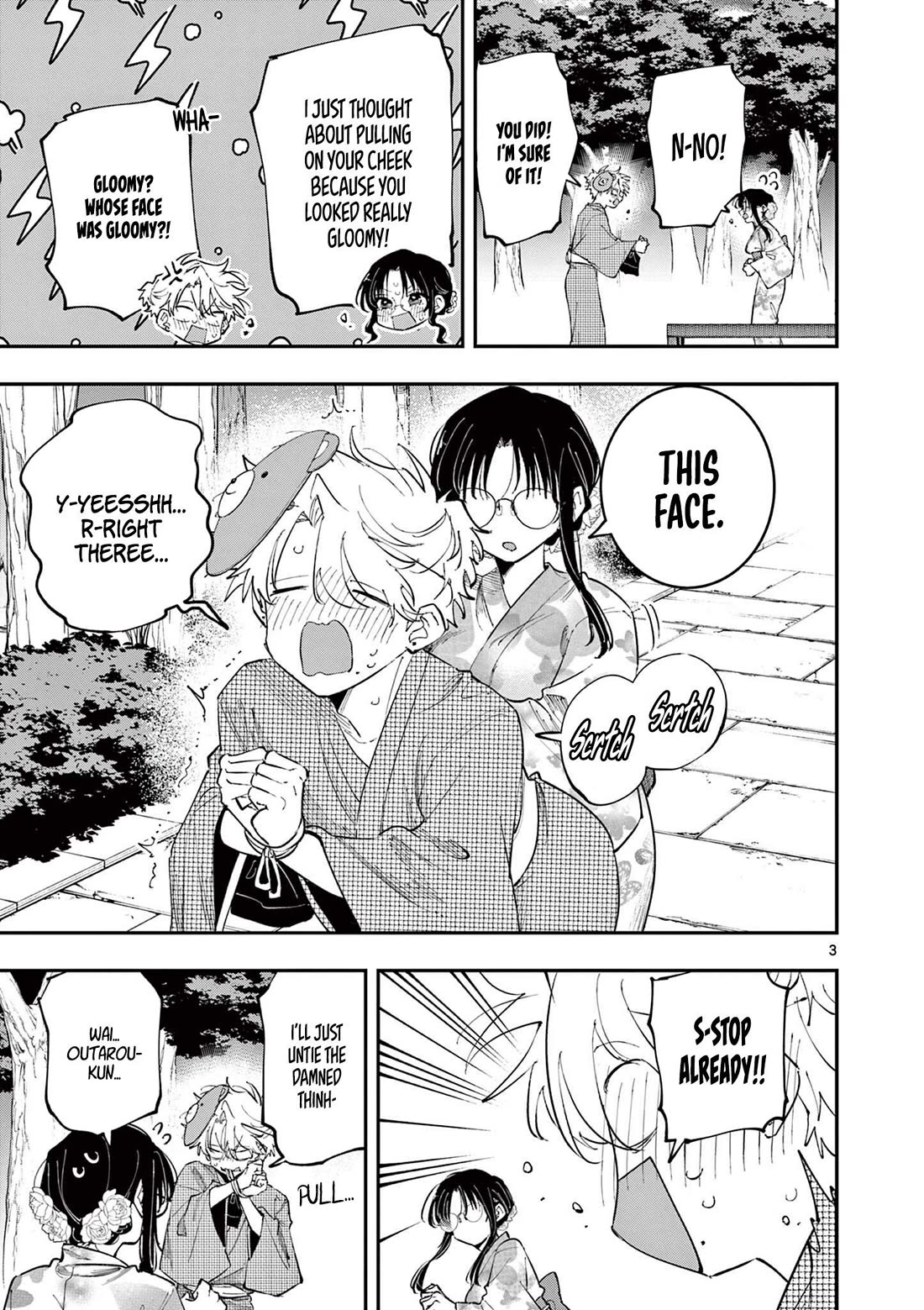 The Person Sitting Next to Me Looking at Me with Perverted Eyes chapter 88 page 3