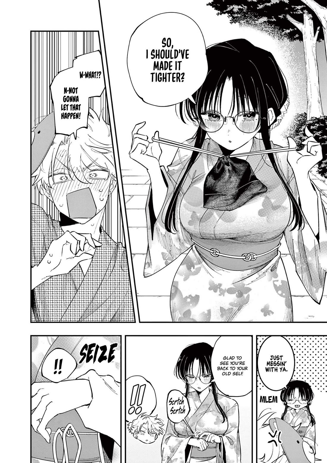 The Person Sitting Next to Me Looking at Me with Perverted Eyes chapter 88 page 6