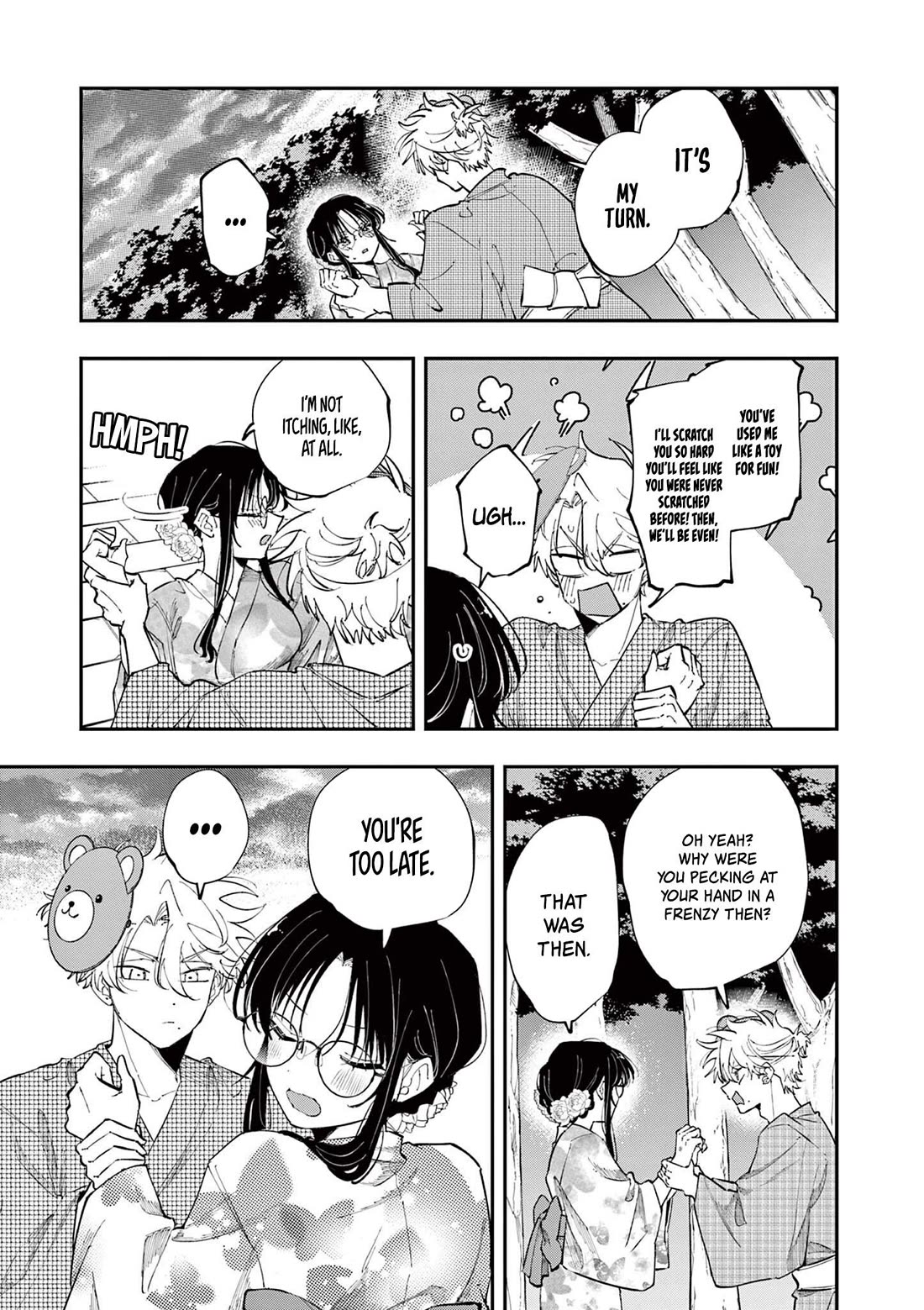 The Person Sitting Next to Me Looking at Me with Perverted Eyes chapter 89 page 1