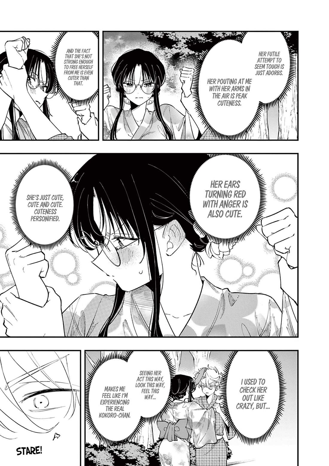 The Person Sitting Next to Me Looking at Me with Perverted Eyes chapter 89 page 3