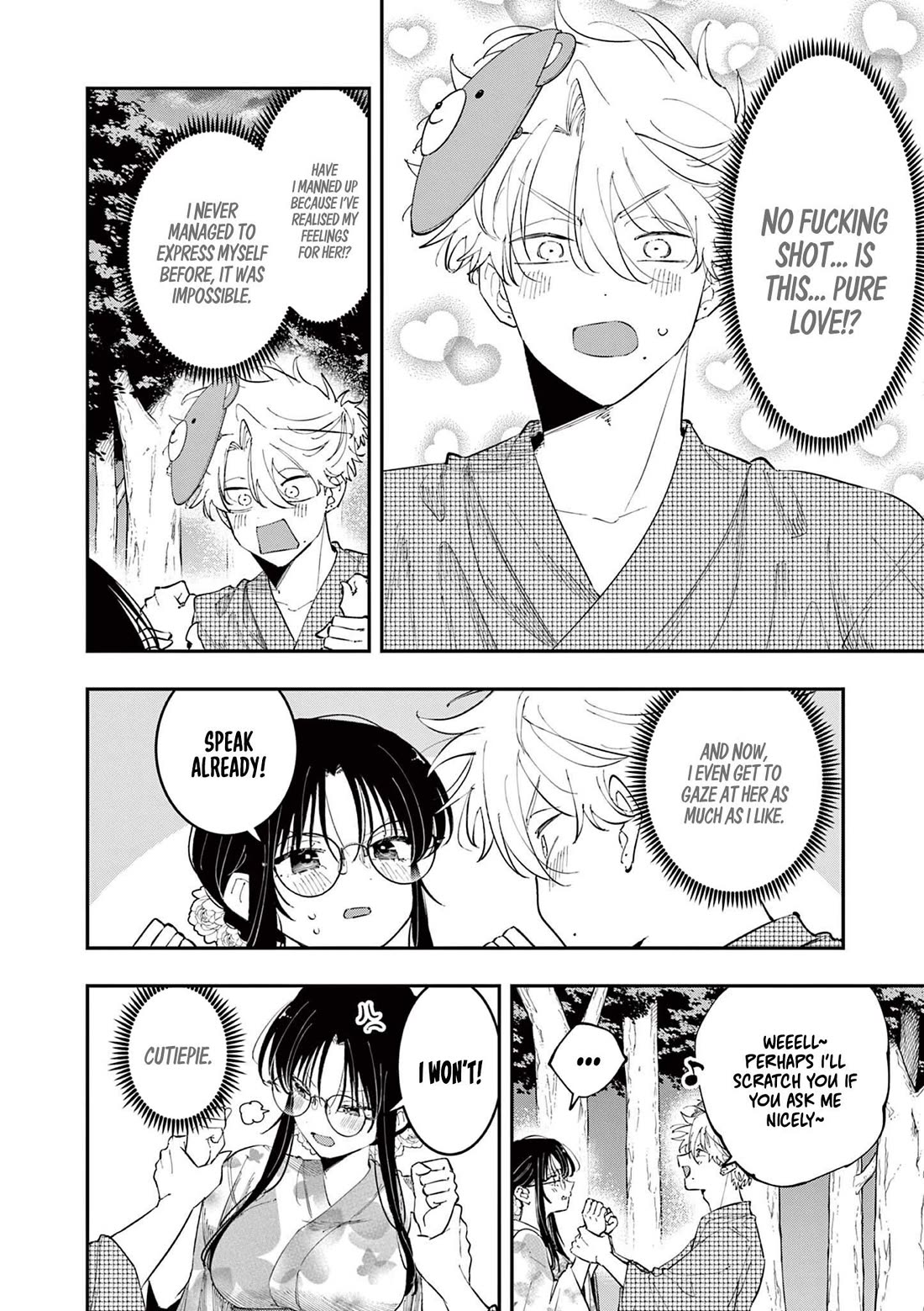 The Person Sitting Next to Me Looking at Me with Perverted Eyes chapter 89 page 4