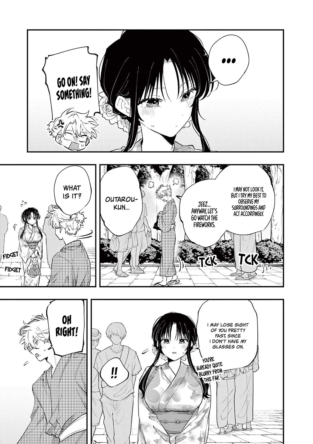 The Person Sitting Next to Me Looking at Me with Perverted Eyes chapter 91 page 3