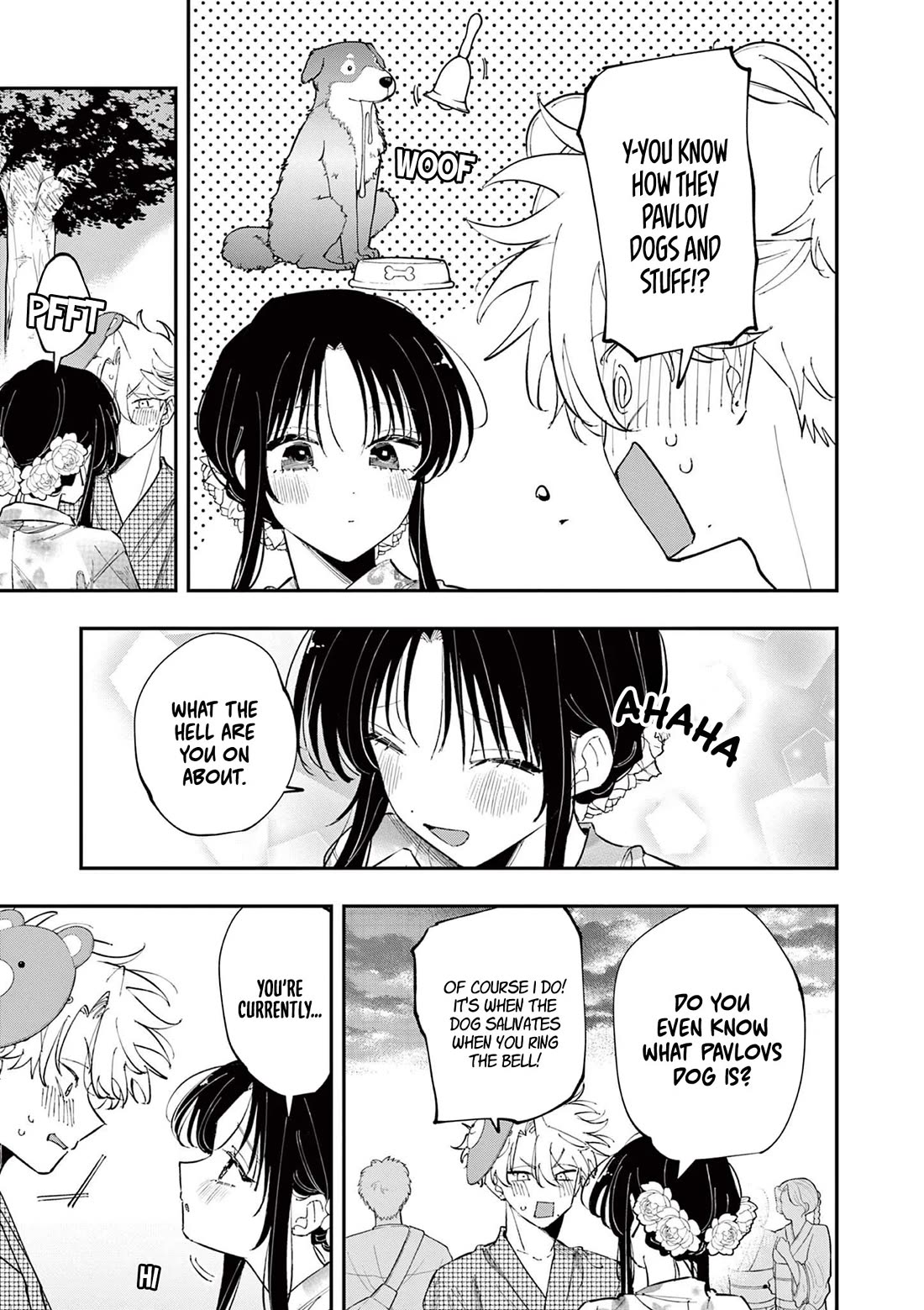 The Person Sitting Next to Me Looking at Me with Perverted Eyes chapter 91 page 7