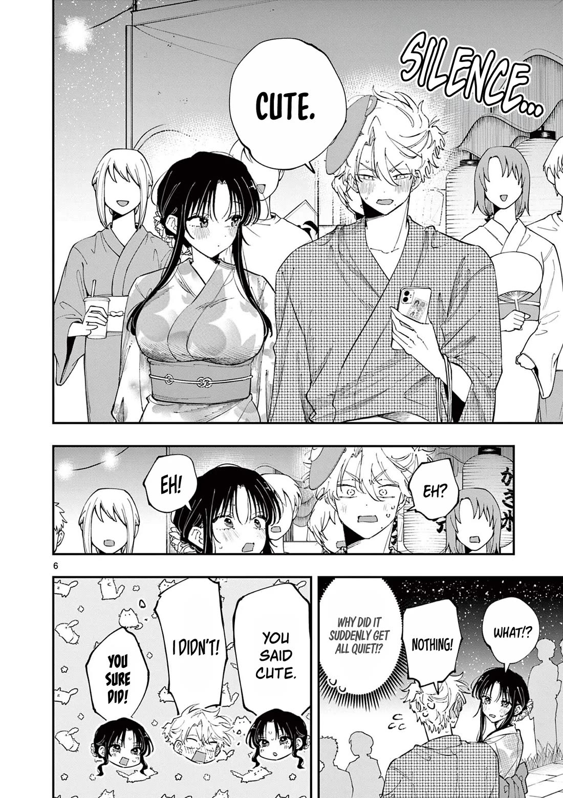 The Person Sitting Next to Me Looking at Me with Perverted Eyes chapter 92 page 6