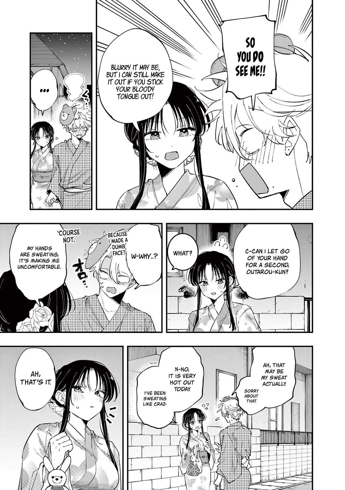 The Person Sitting Next to Me Looking at Me with Perverted Eyes chapter 93 page 3