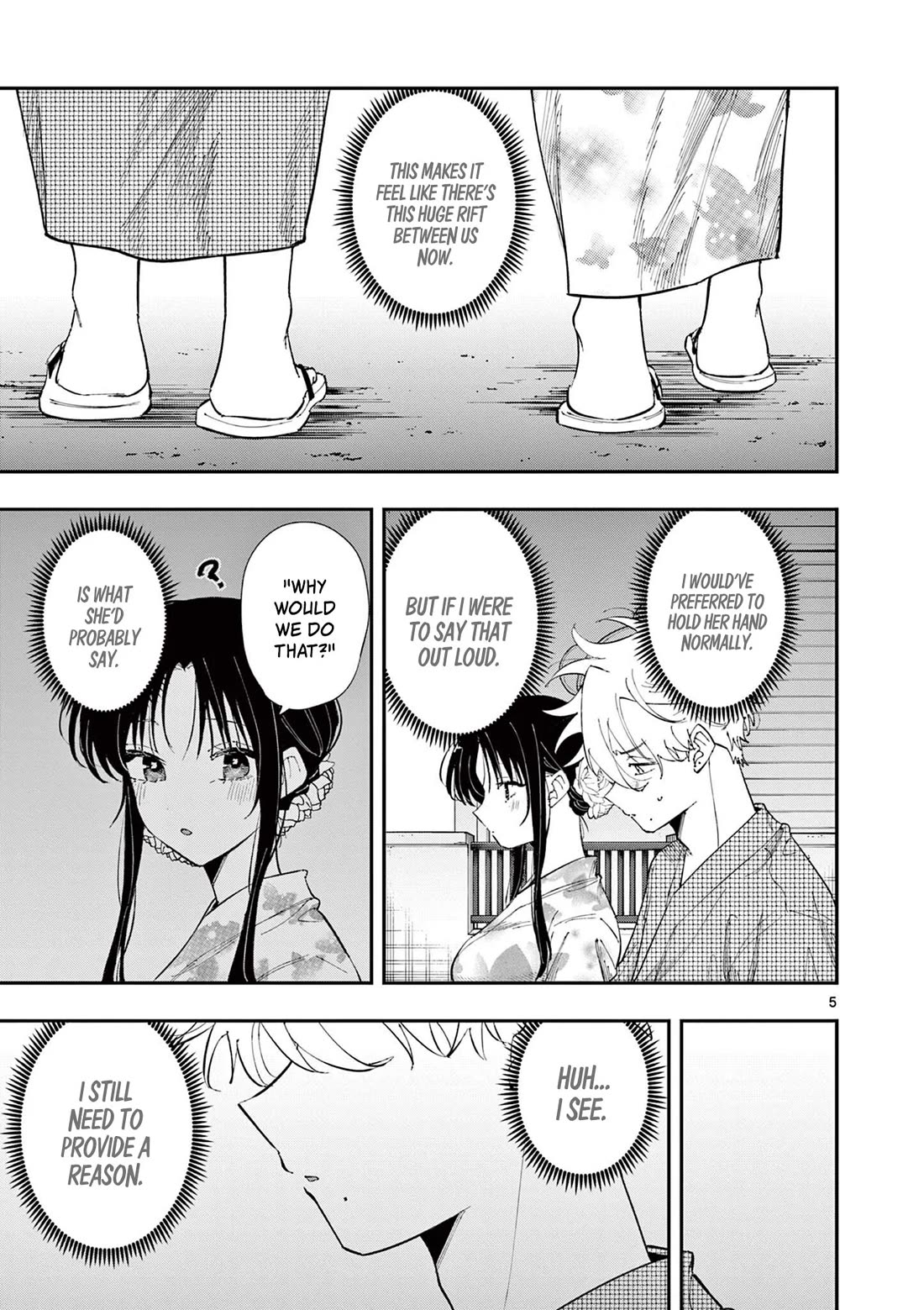 The Person Sitting Next to Me Looking at Me with Perverted Eyes chapter 93 page 5