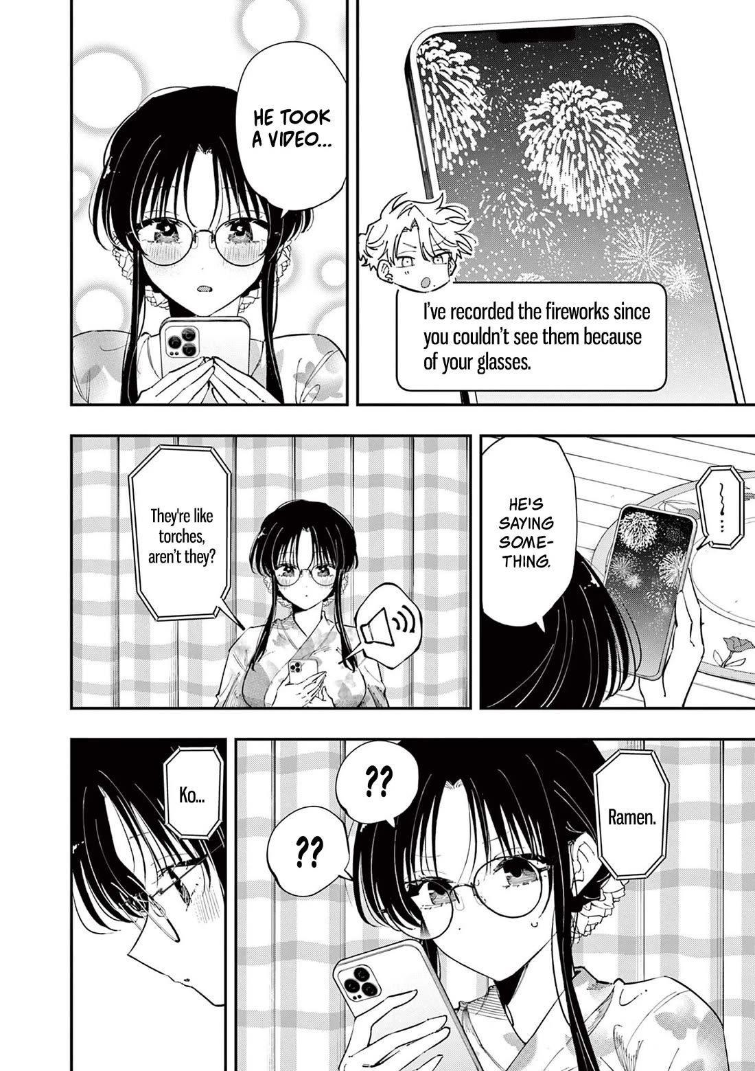 The Person Sitting Next to Me Looking at Me with Perverted Eyes chapter 95 page 2