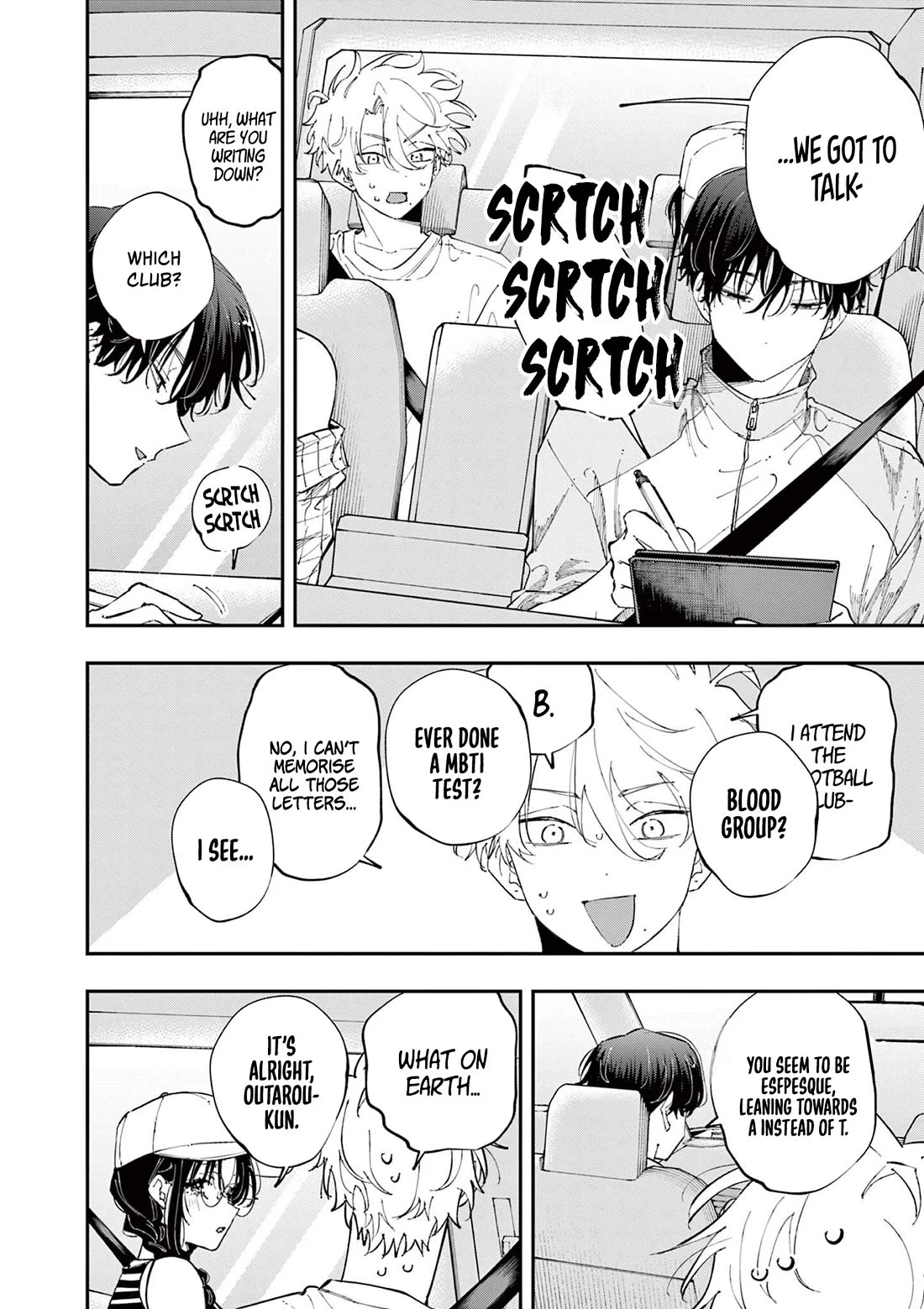 The Person Sitting Next to Me Looking at Me with Perverted Eyes chapter 99 page 4