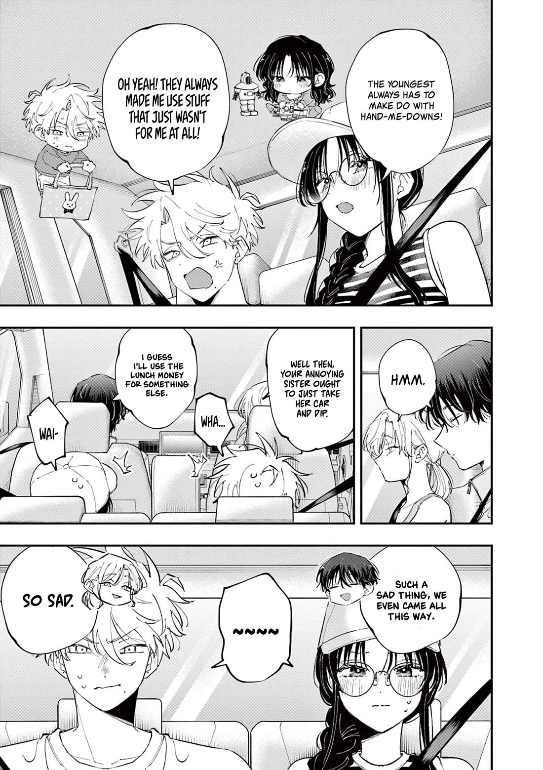 The Person Sitting Next to Me Looking at Me with Perverted Eyes chapter 99 page 7