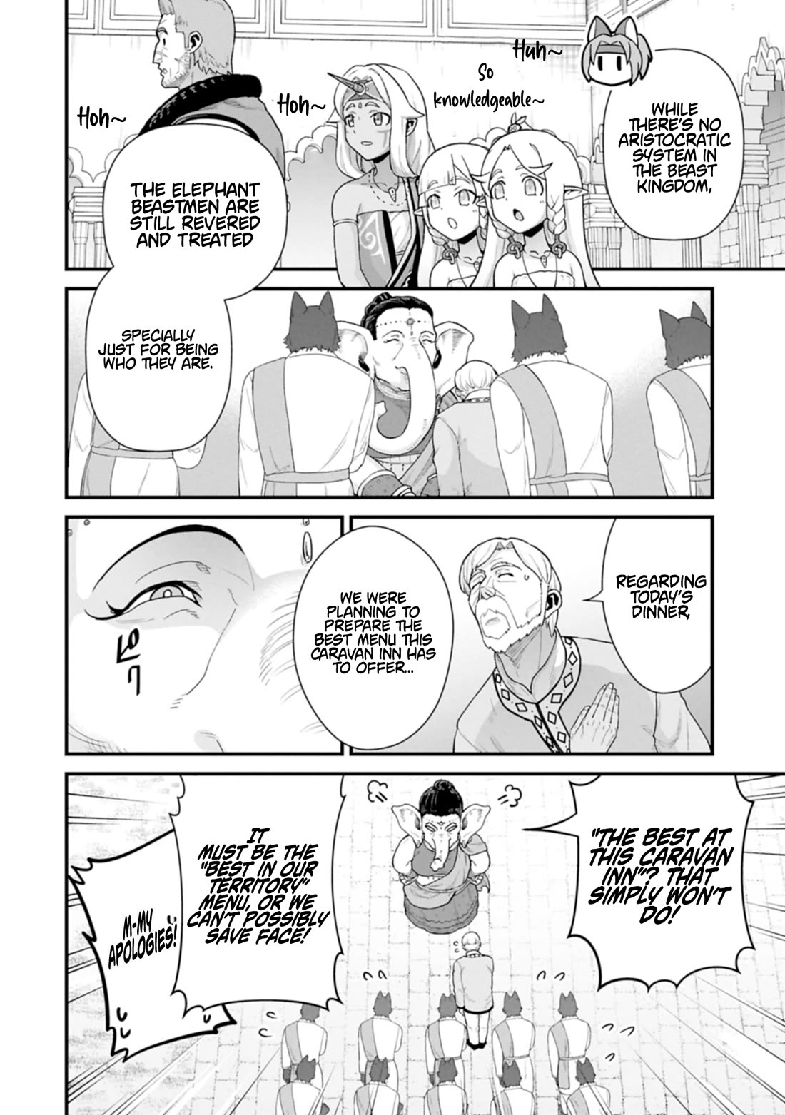 The Population Of The Frontier Owner Starts With 0. "Dias The Blue" And A Blue Horned Girl. chapter 65 page 2