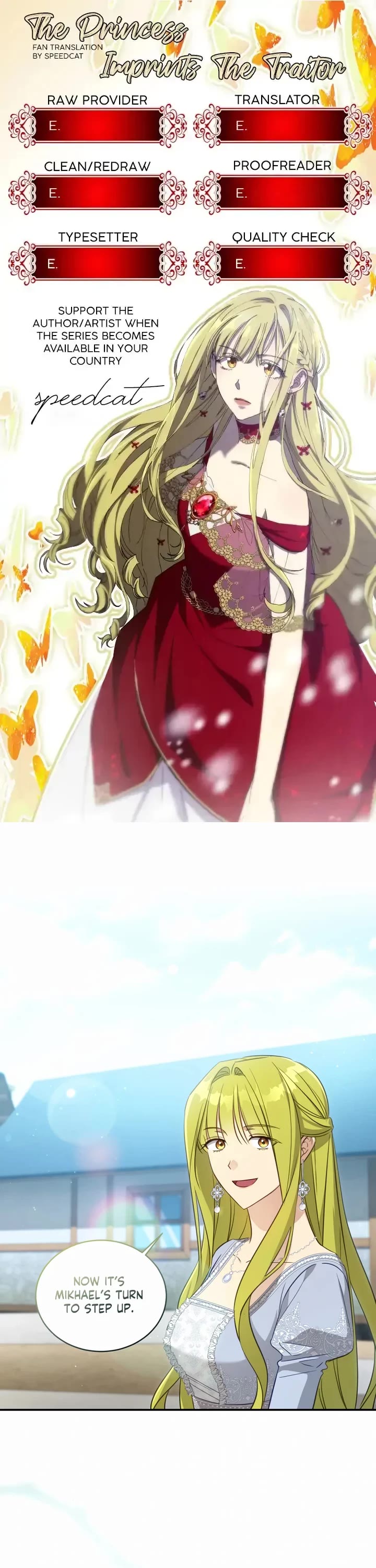 The Princess Imprints the Traitor chapter 73 page 1