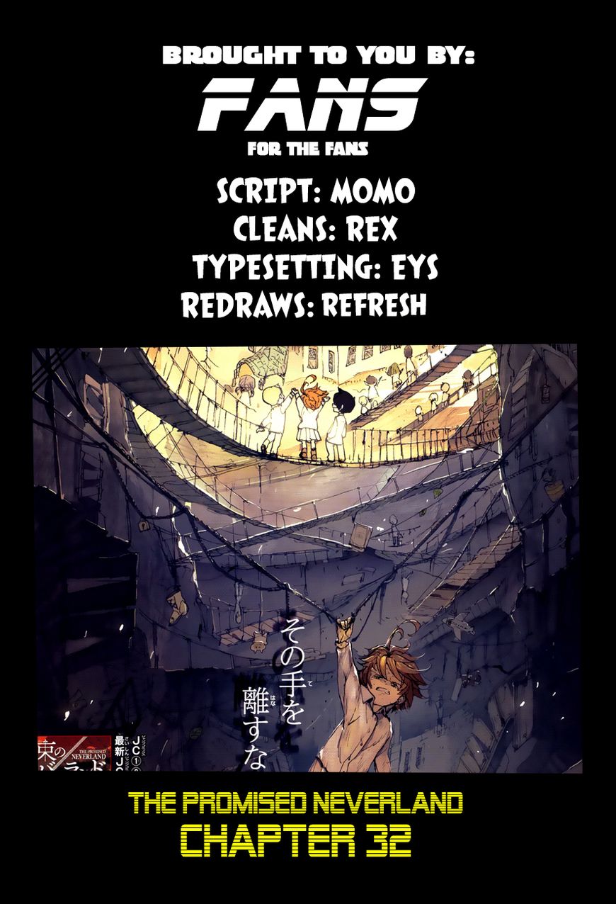 The Promised Neverland chapter 32 page 1