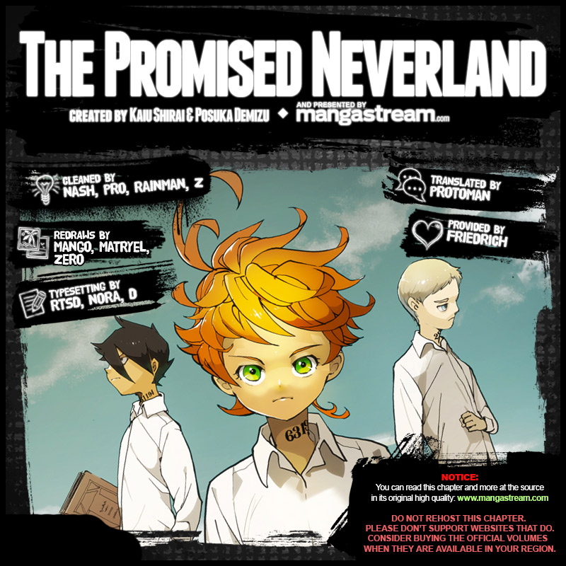 The Promised Neverland chapter 57 page 1