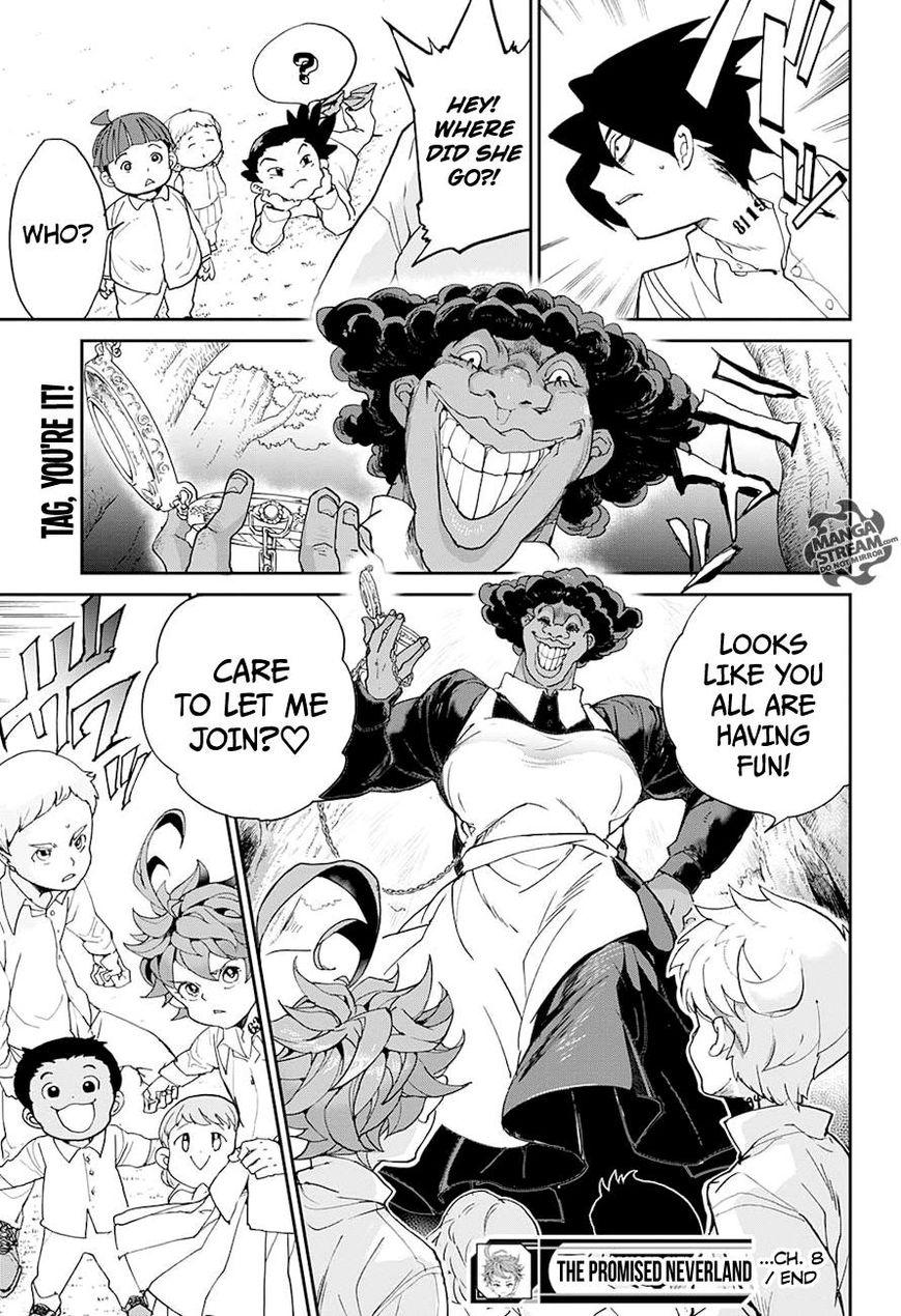 The Promised Neverland chapter 8 page 17