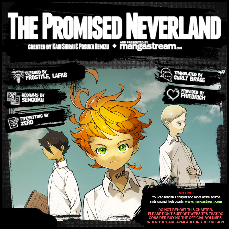 The Promised Neverland chapter 129 page 1