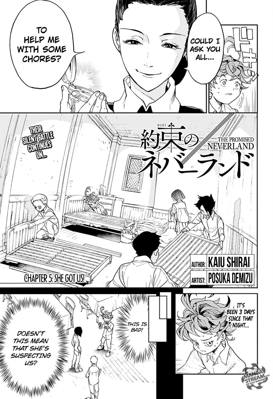 The Promised Neverland chapter 5 page 3