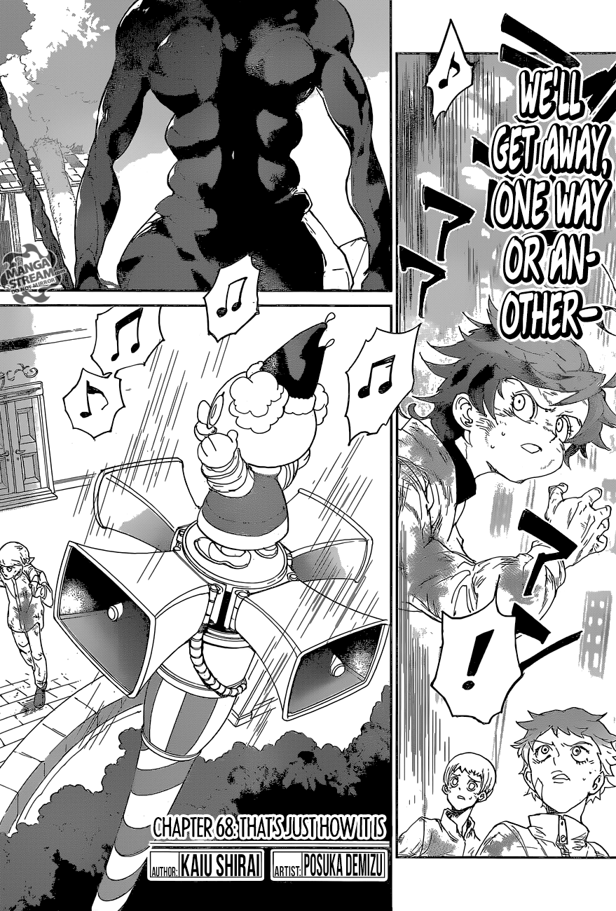 The Promised Neverland chapter 68 page 2