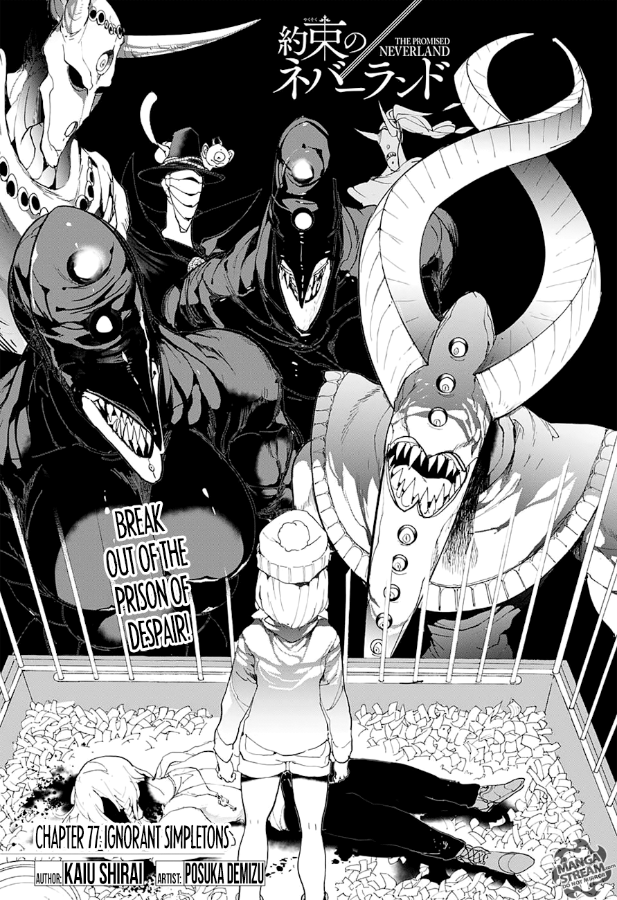 The Promised Neverland chapter 77 page 4