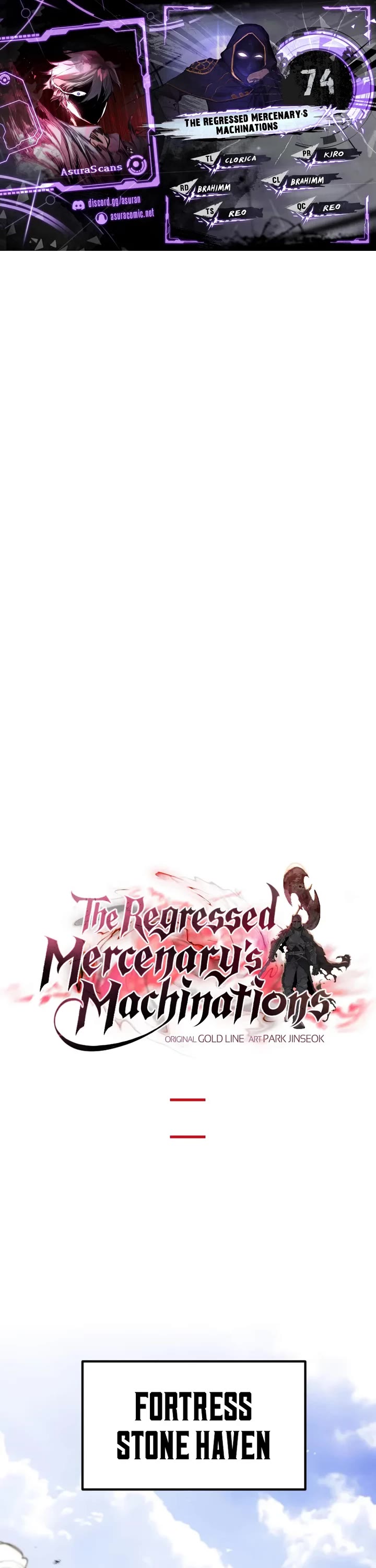 The Regressed Mercenary’s Machinations chapter 74 page 1