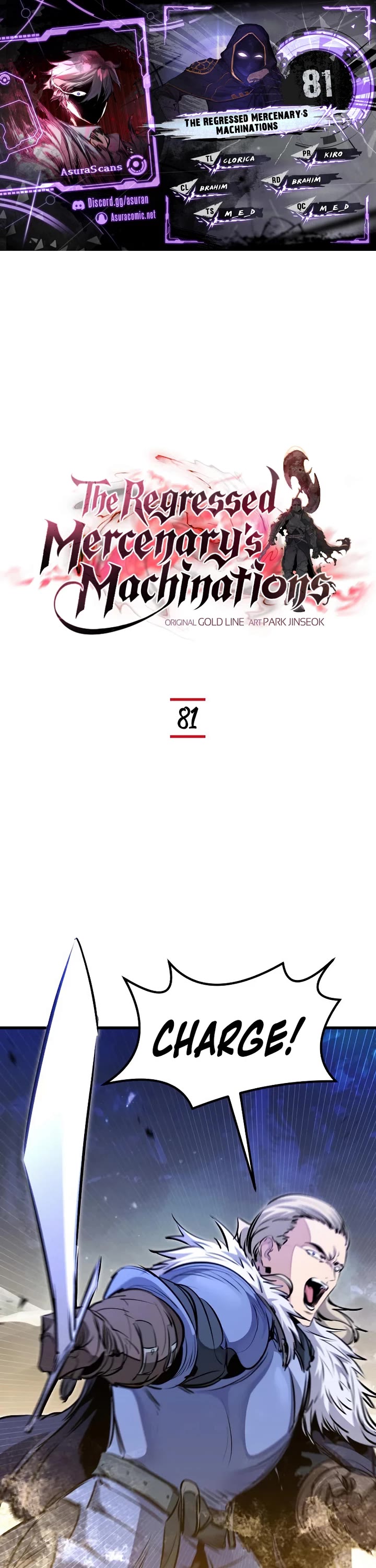 The Regressed Mercenary’s Machinations chapter 81 page 1