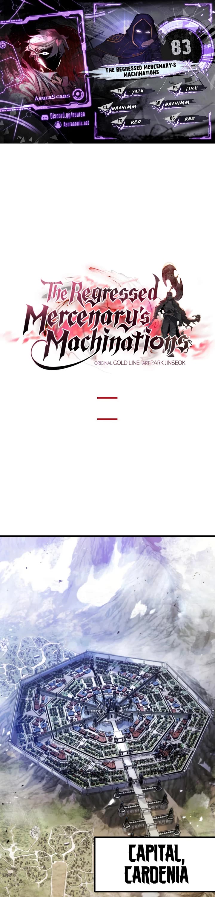 The Regressed Mercenary’s Machinations chapter 83 page 1