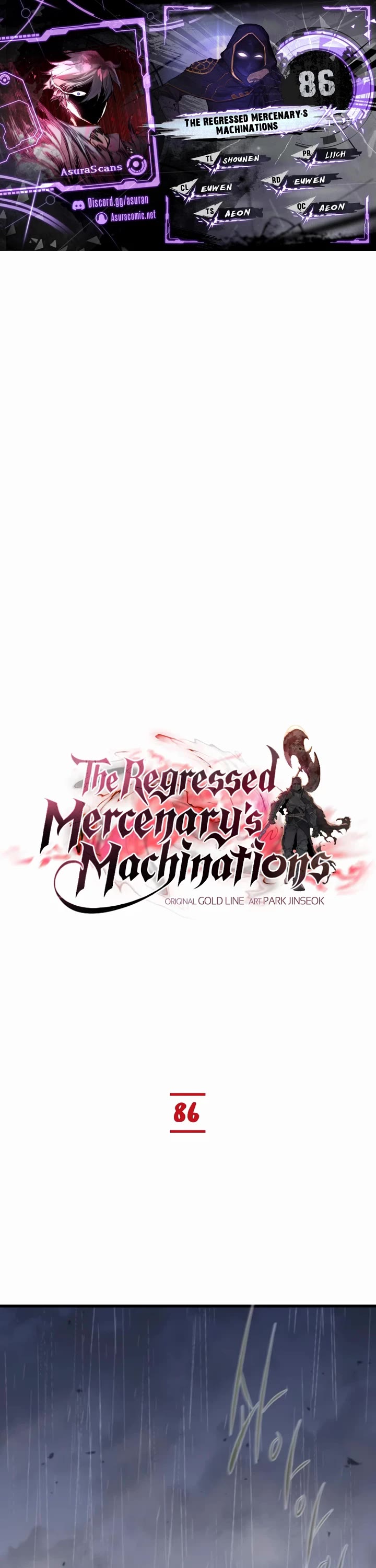 The Regressed Mercenary’s Machinations chapter 86 page 1