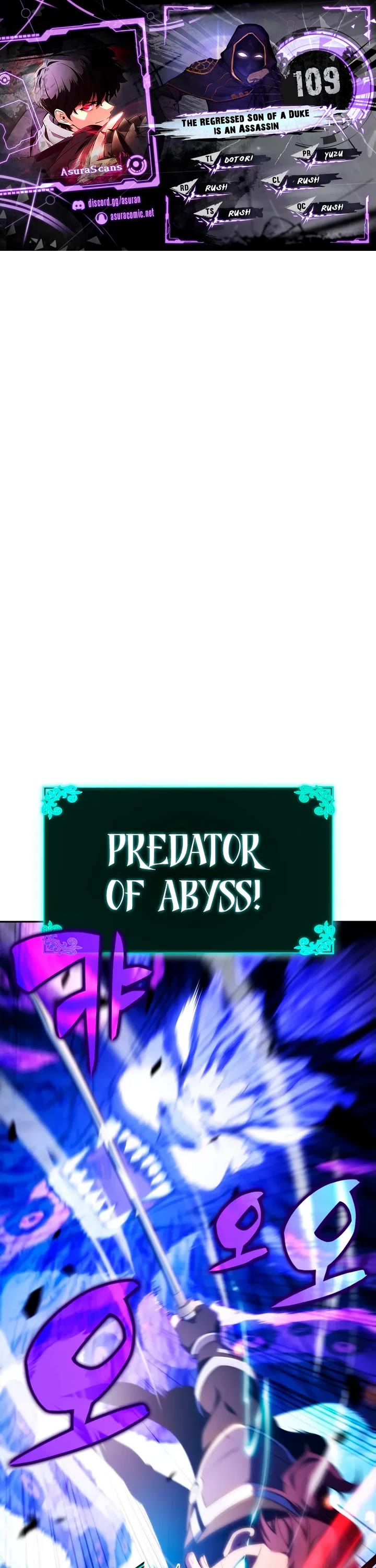 The Regressed Son of a Duke is an Assassin chapter 109 page 1