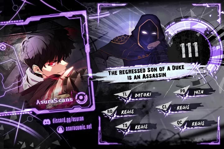 The Regressed Son of a Duke is an Assassin chapter 111 page 1