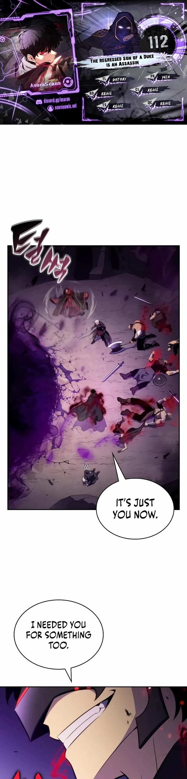 The Regressed Son of a Duke is an Assassin chapter 112 page 1
