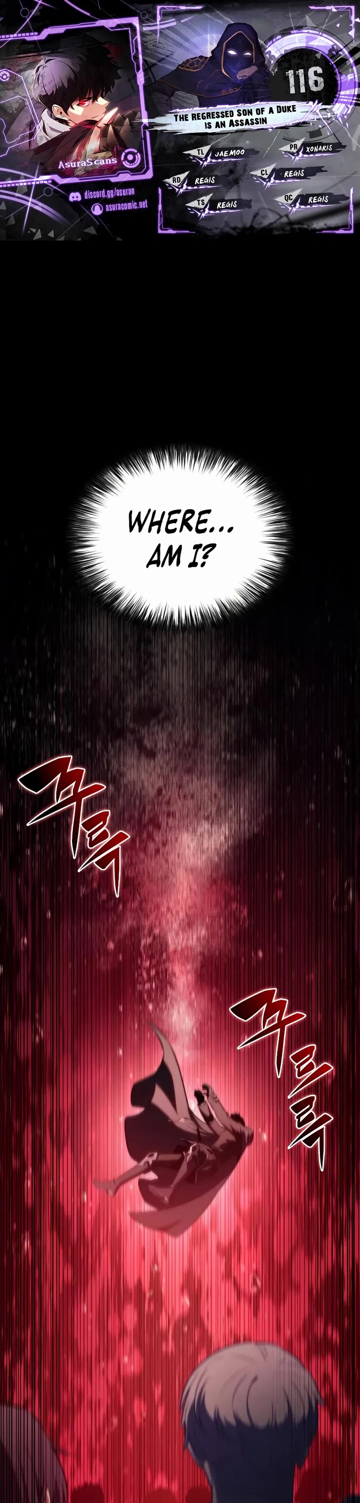 The Regressed Son of a Duke is an Assassin chapter 116 page 1