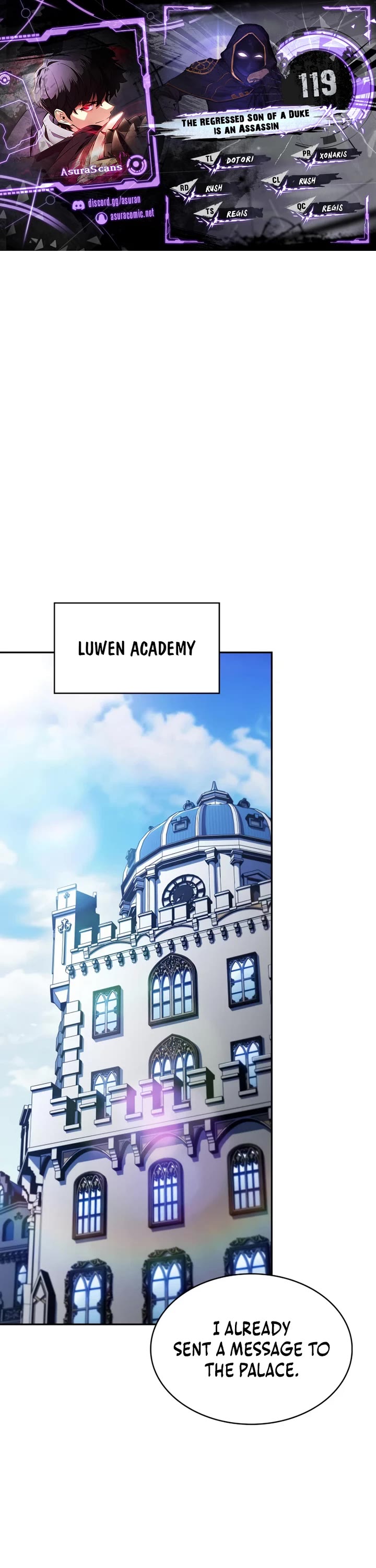 The Regressed Son of a Duke is an Assassin chapter 119 page 1