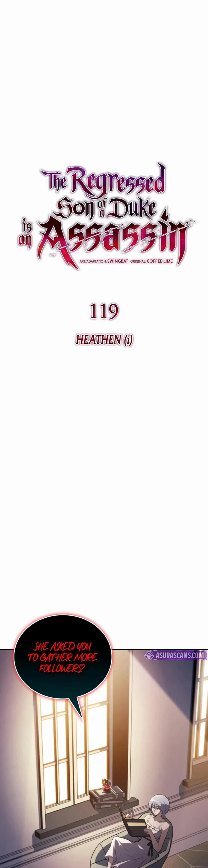 The Regressed Son of a Duke is an Assassin chapter 119 page 8