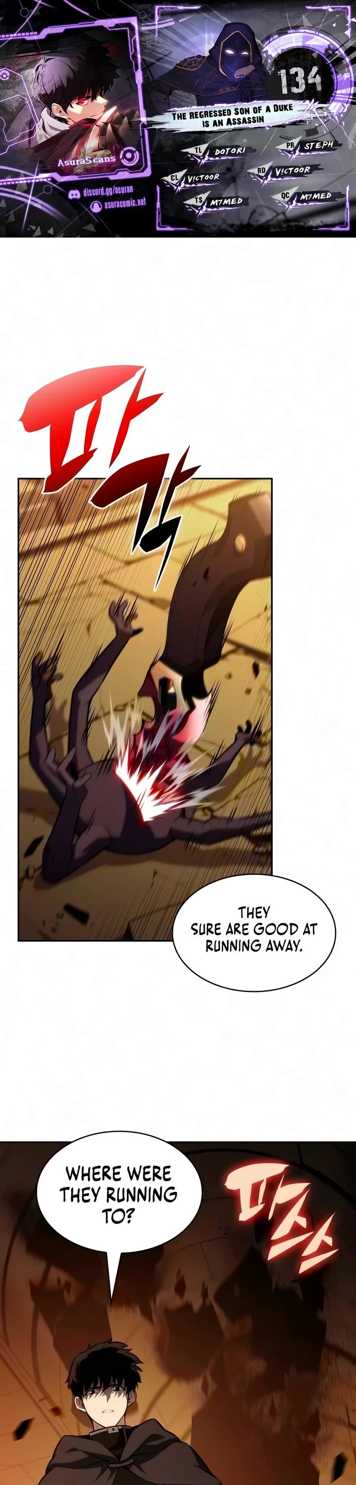 The Regressed Son of a Duke is an Assassin chapter 134 page 1