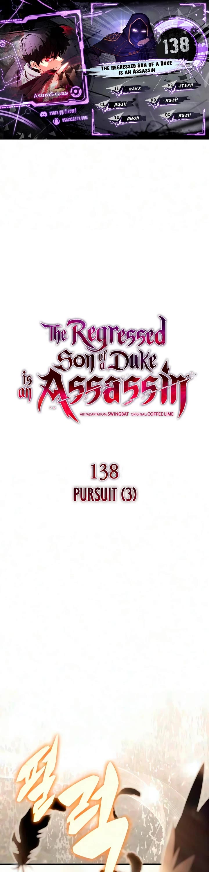 The Regressed Son of a Duke is an Assassin chapter 138 page 1