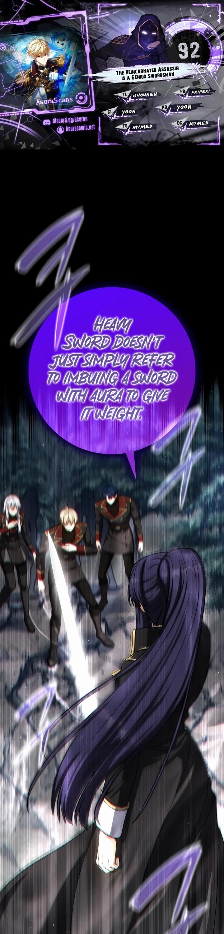The Reincarnated Assassin is a Genius Swordsman chapter 92 page 1