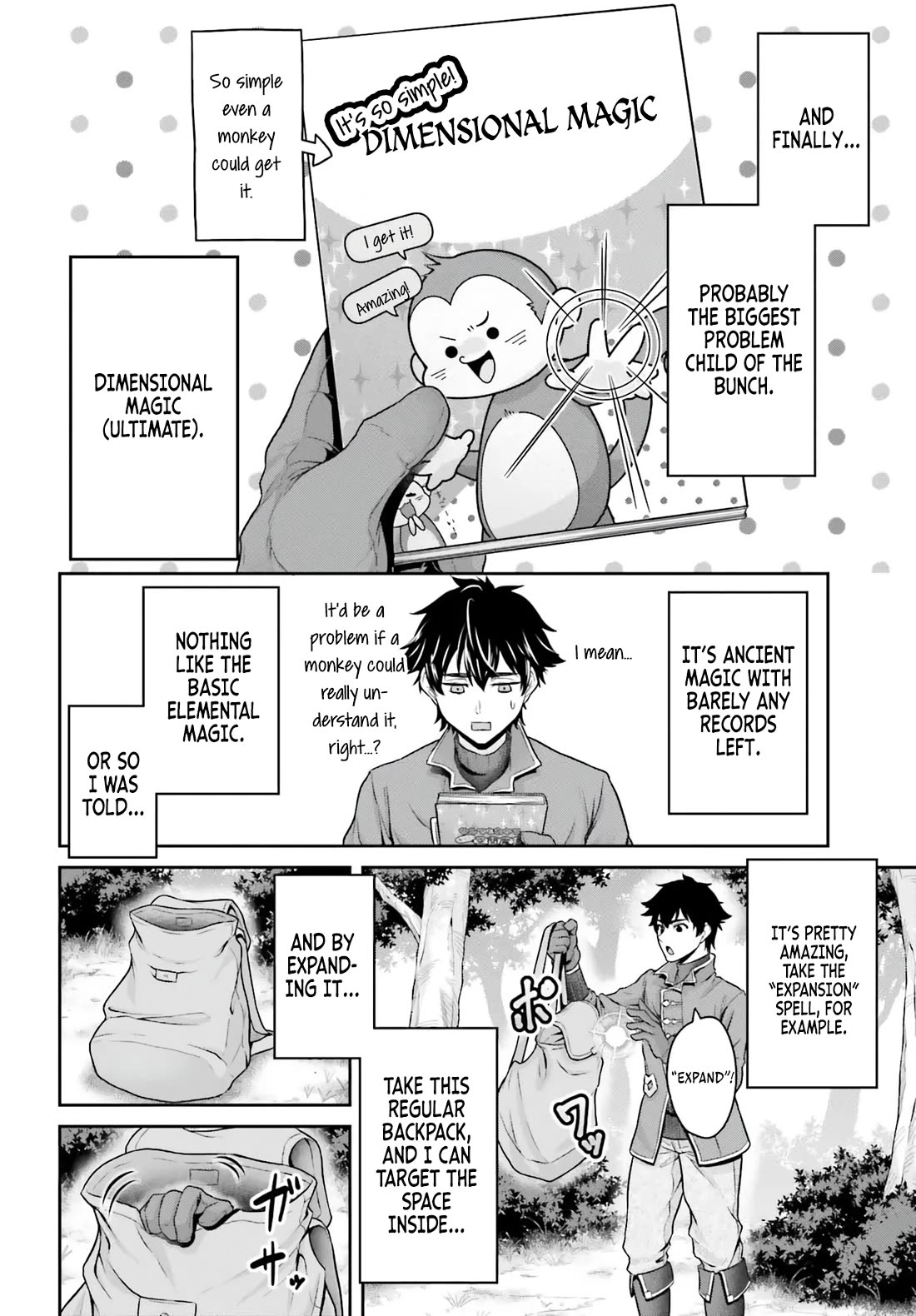 The Reincarnated Dimensional Mage Wants to Stand out While Keeping His Identity Hidden chapter 1 page 14