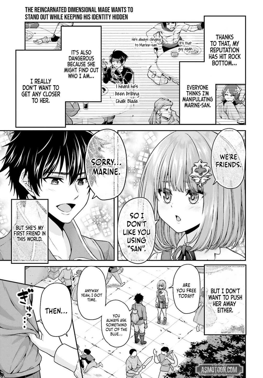 The Reincarnated Dimensional Mage Wants to Stand out While Keeping His Identity Hidden chapter 4 page 5