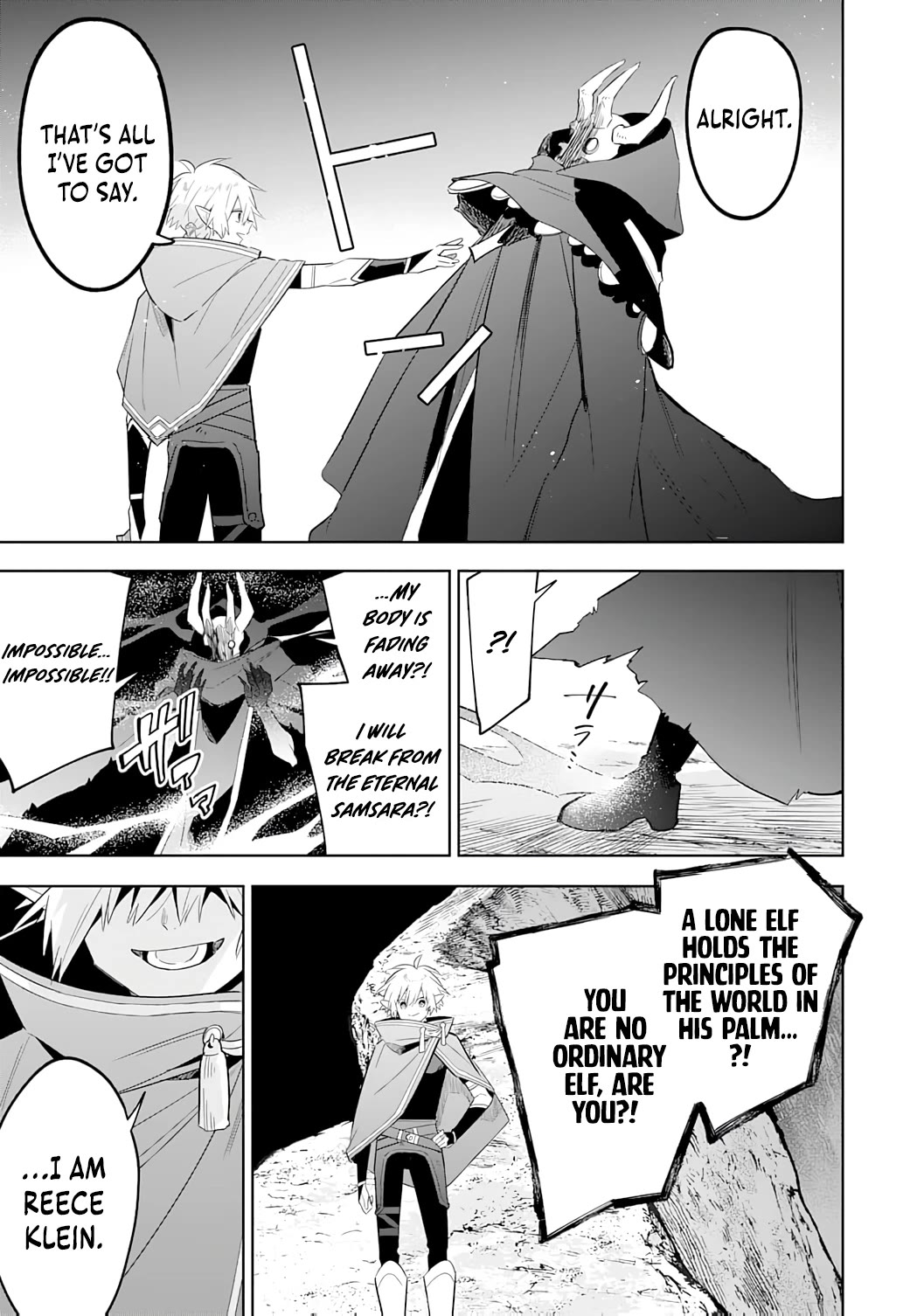 The Reincarnated Elf Left on a Journey to Master His Magic and With His Extra Lifespan Became a Living Legend chapter 25 page 14