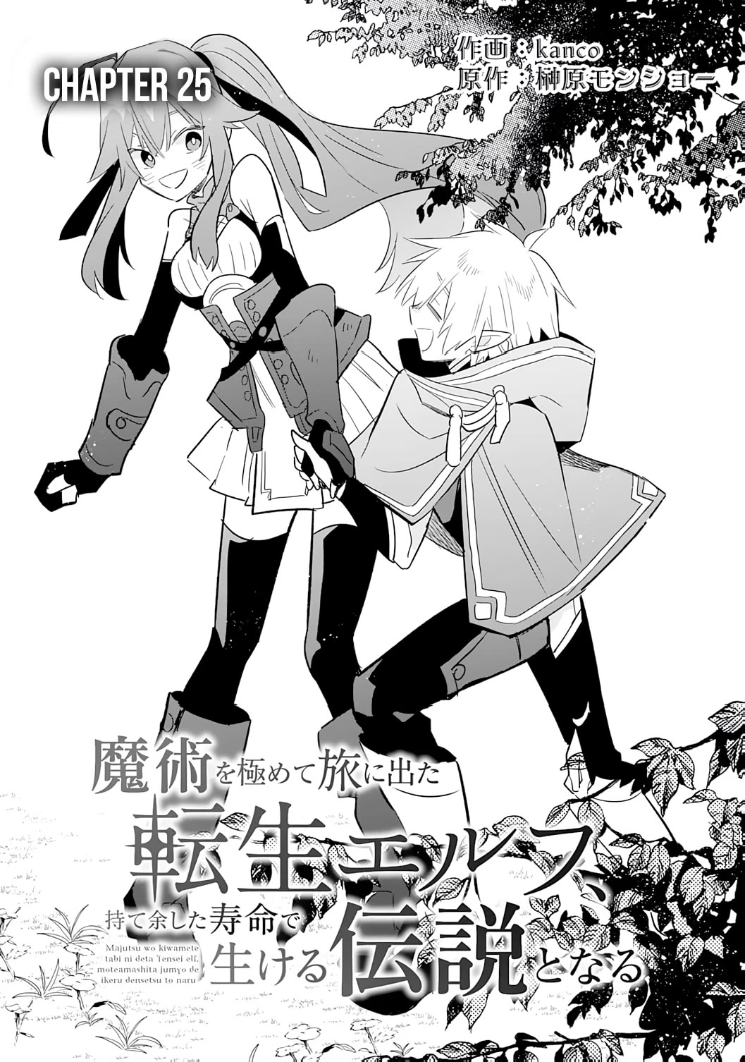 The Reincarnated Elf Left on a Journey to Master His Magic and With His Extra Lifespan Became a Living Legend chapter 25 page 3