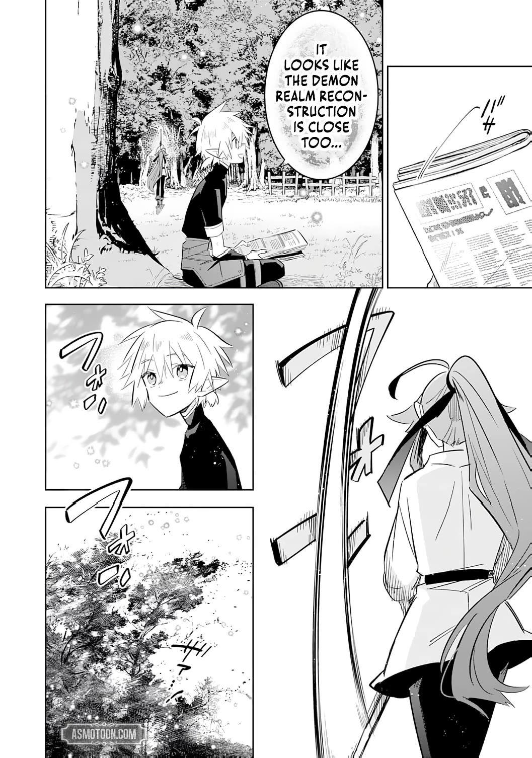 The Reincarnated Elf Left on a Journey to Master His Magic and With His Extra Lifespan Became a Living Legend chapter 26 page 7