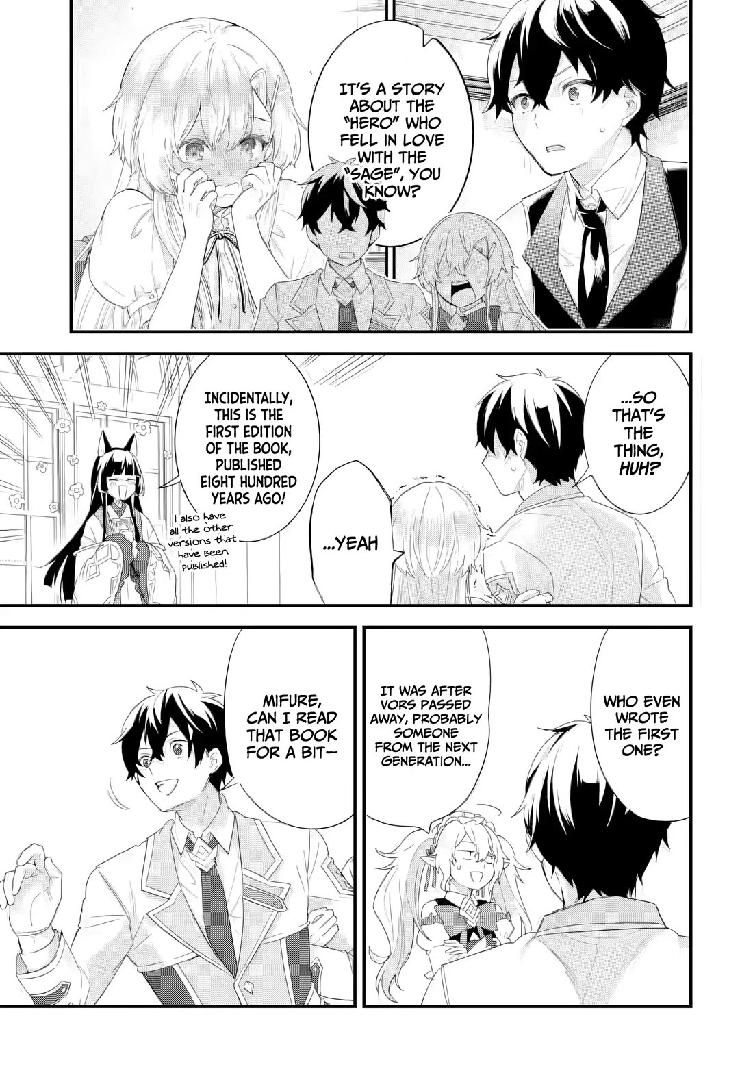 The Reincarnated Marriage of a Hero and a Sage: After Becoming Engaged to a Former Rival, We Became the Strongest Couple chapter 35 page 12