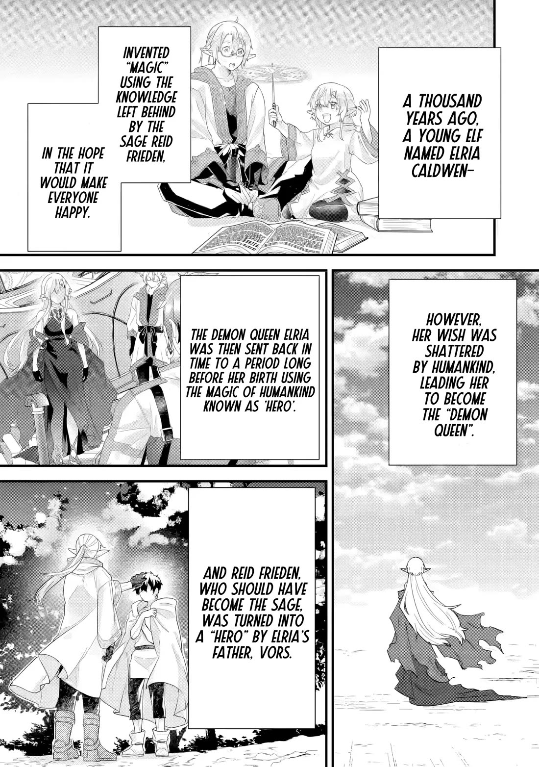 The Reincarnated Marriage of a Hero and a Sage: After Becoming Engaged to a Former Rival, We Became the Strongest Couple chapter 35 page 2
