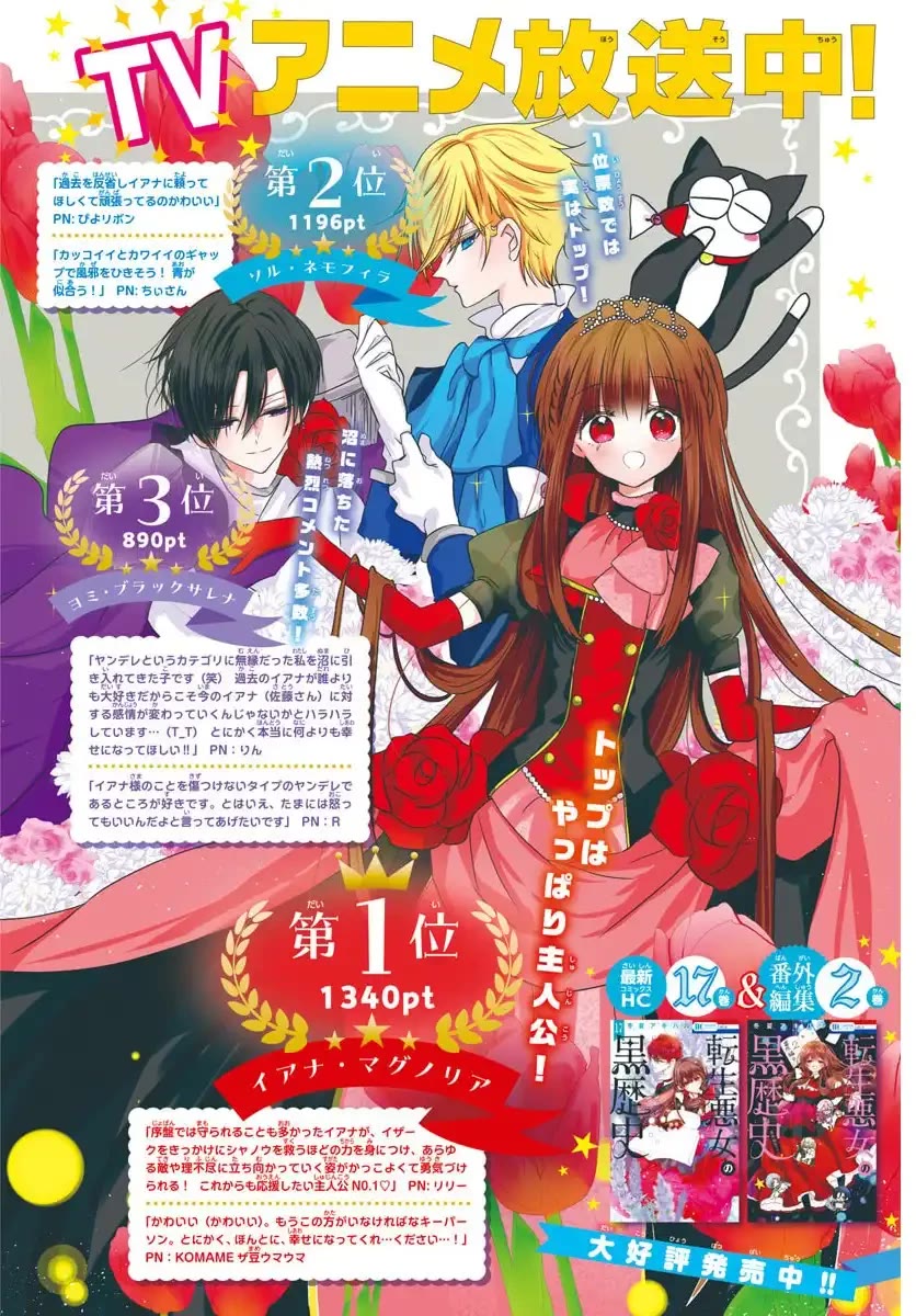 The Reincarnated Villainess' Dark History chapter 83 page 1