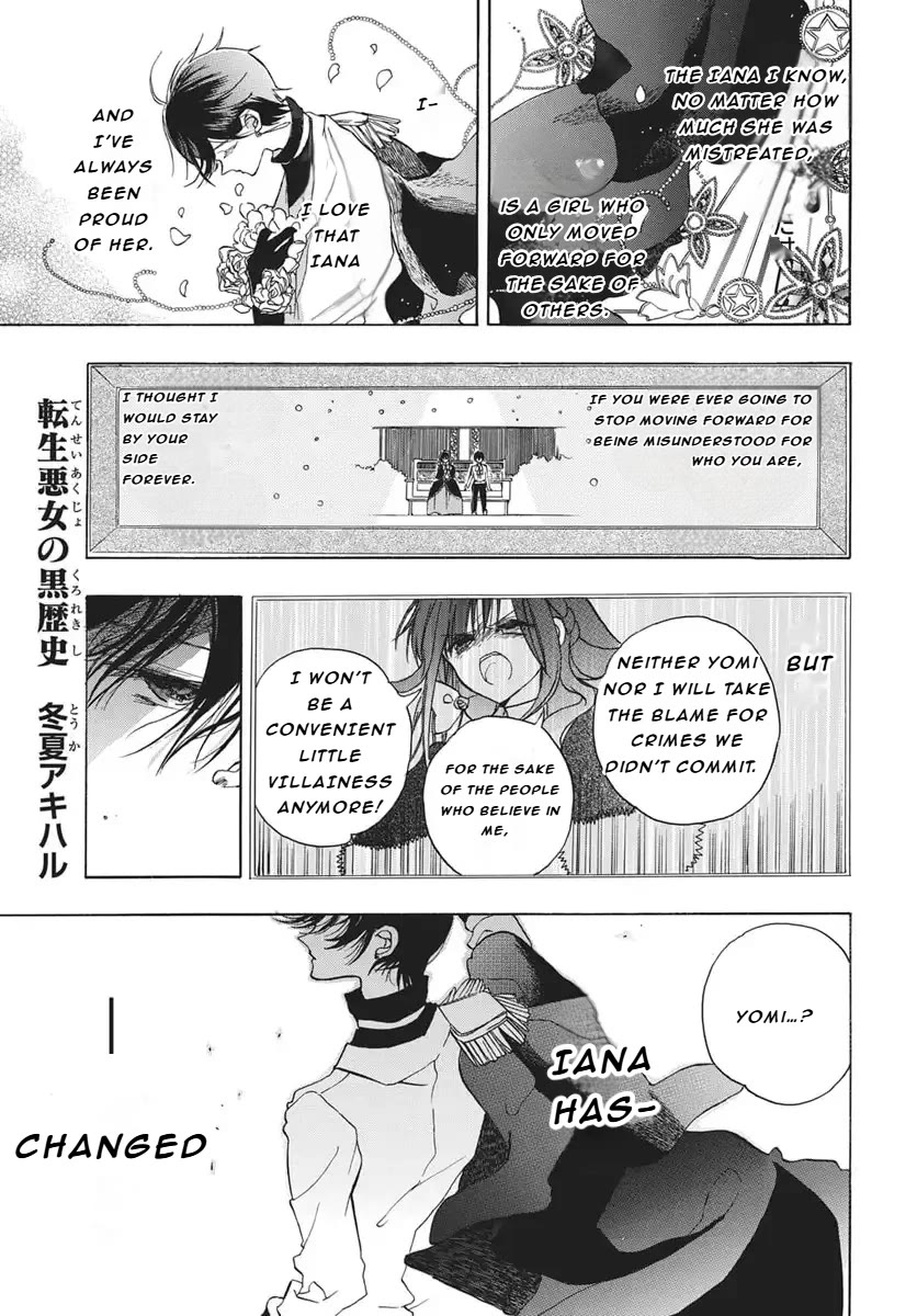 The Reincarnated Villainess' Dark History chapter 84 page 1