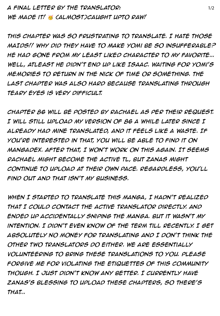 The Reincarnated Villainess' Dark History chapter 85 page 31