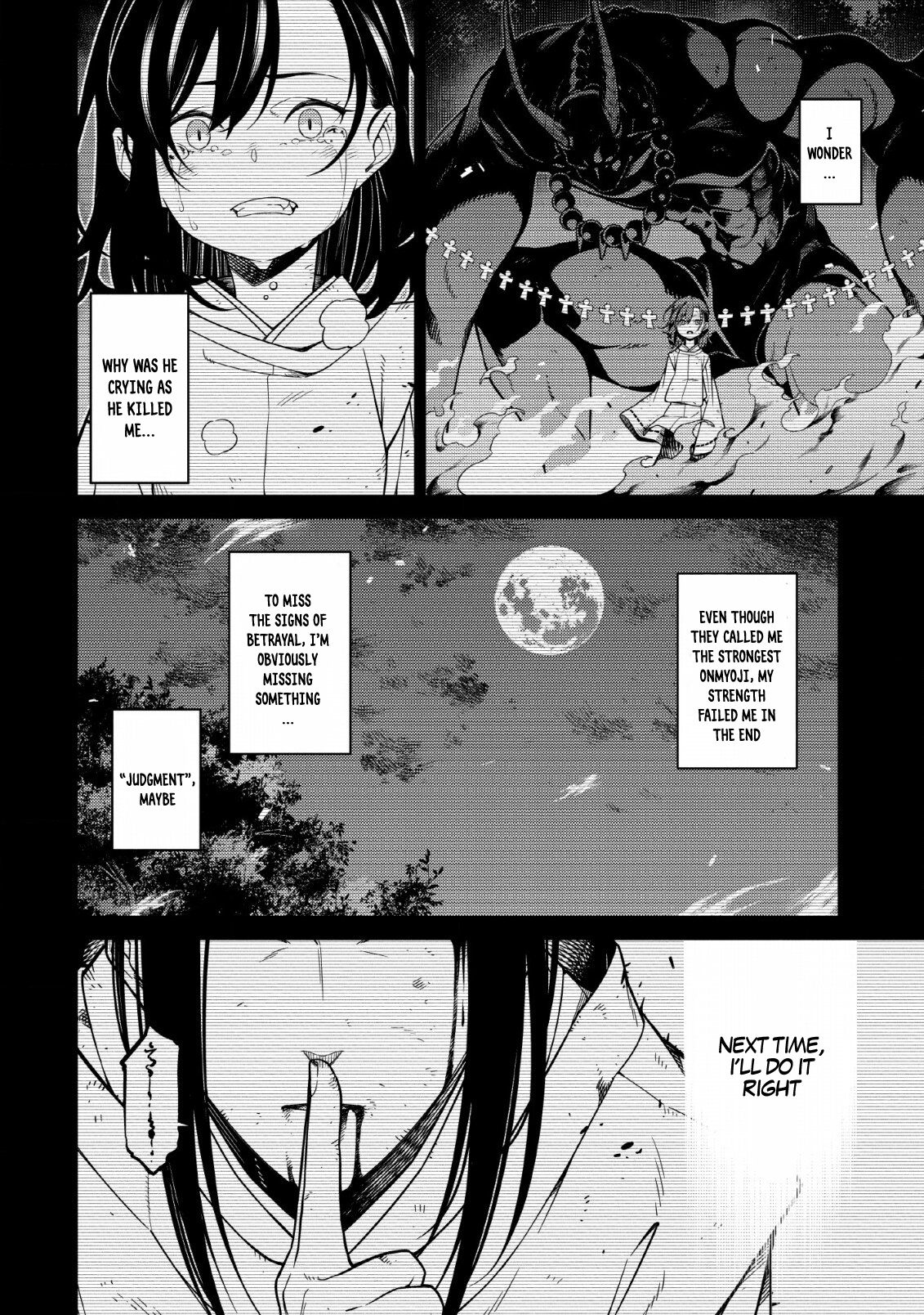 The Reincarnation of the Strongest Onmyoji ~ These monsters are too weak compared to my youkai~ chapter 1.1 page 4