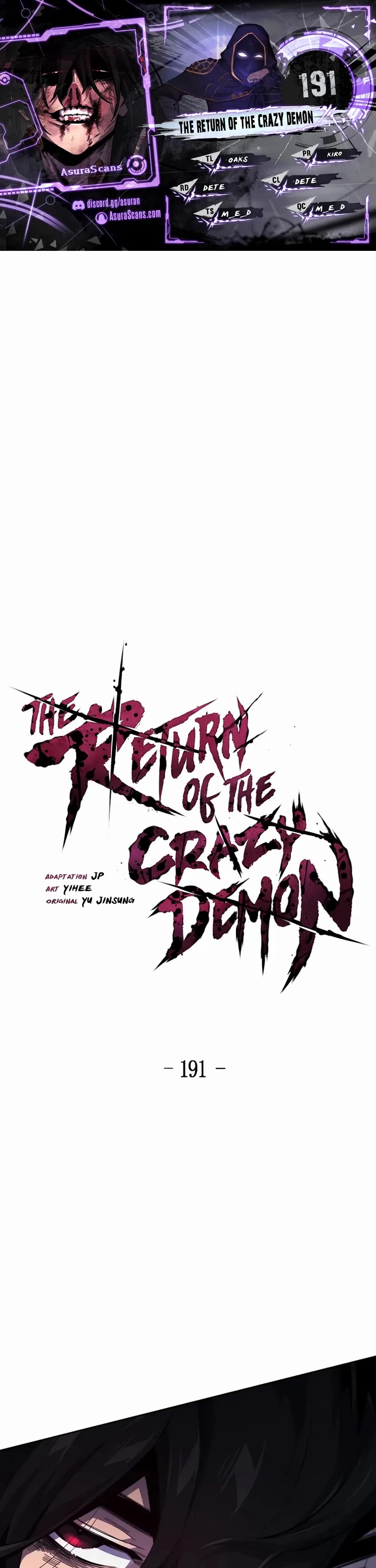 The Return of the Crazy Demon chapter 191 page 1