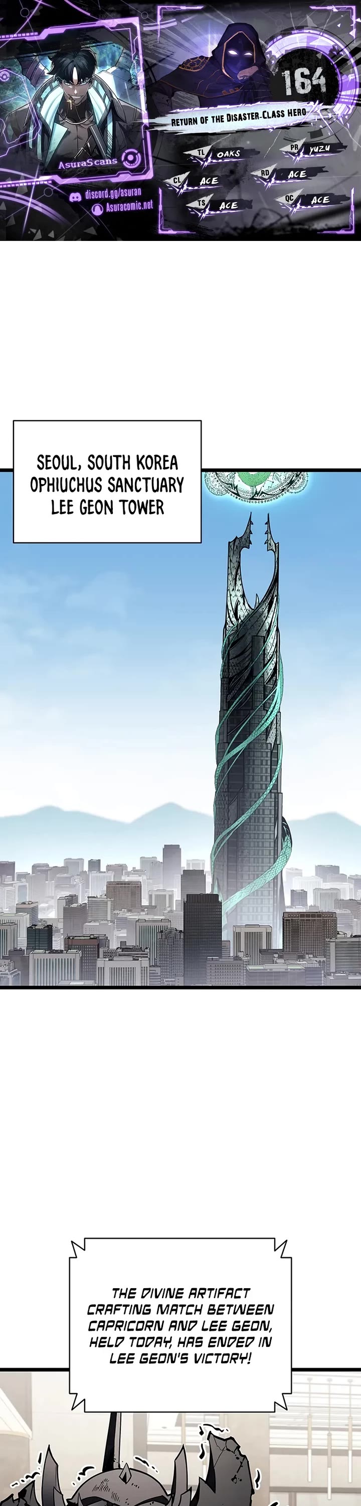 The Return of the Disaster-Class Hero chapter 164 page 1