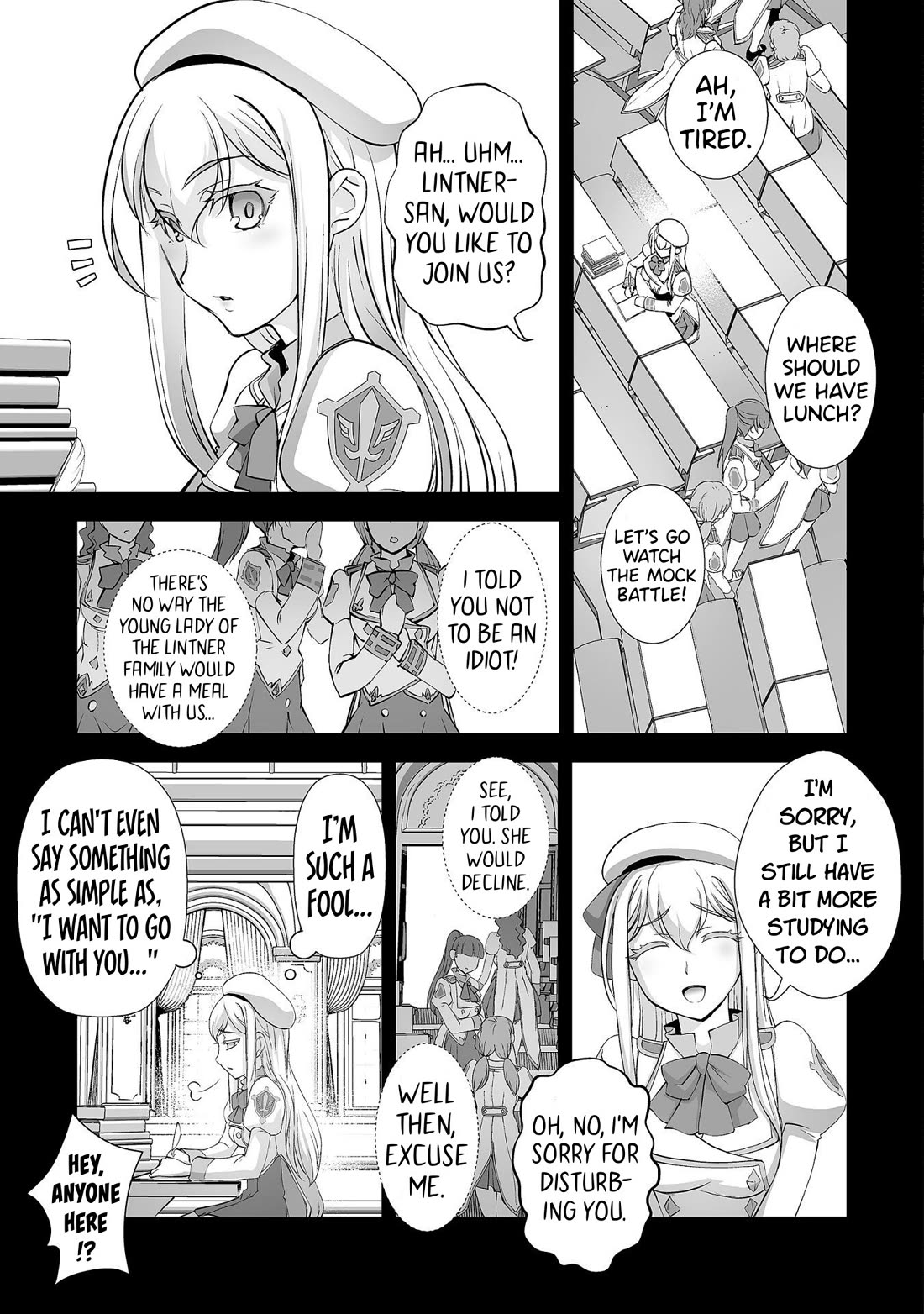 The Reward For Keeping Quiet Was Sex With Girls Dressed As Men chapter 13 page 6